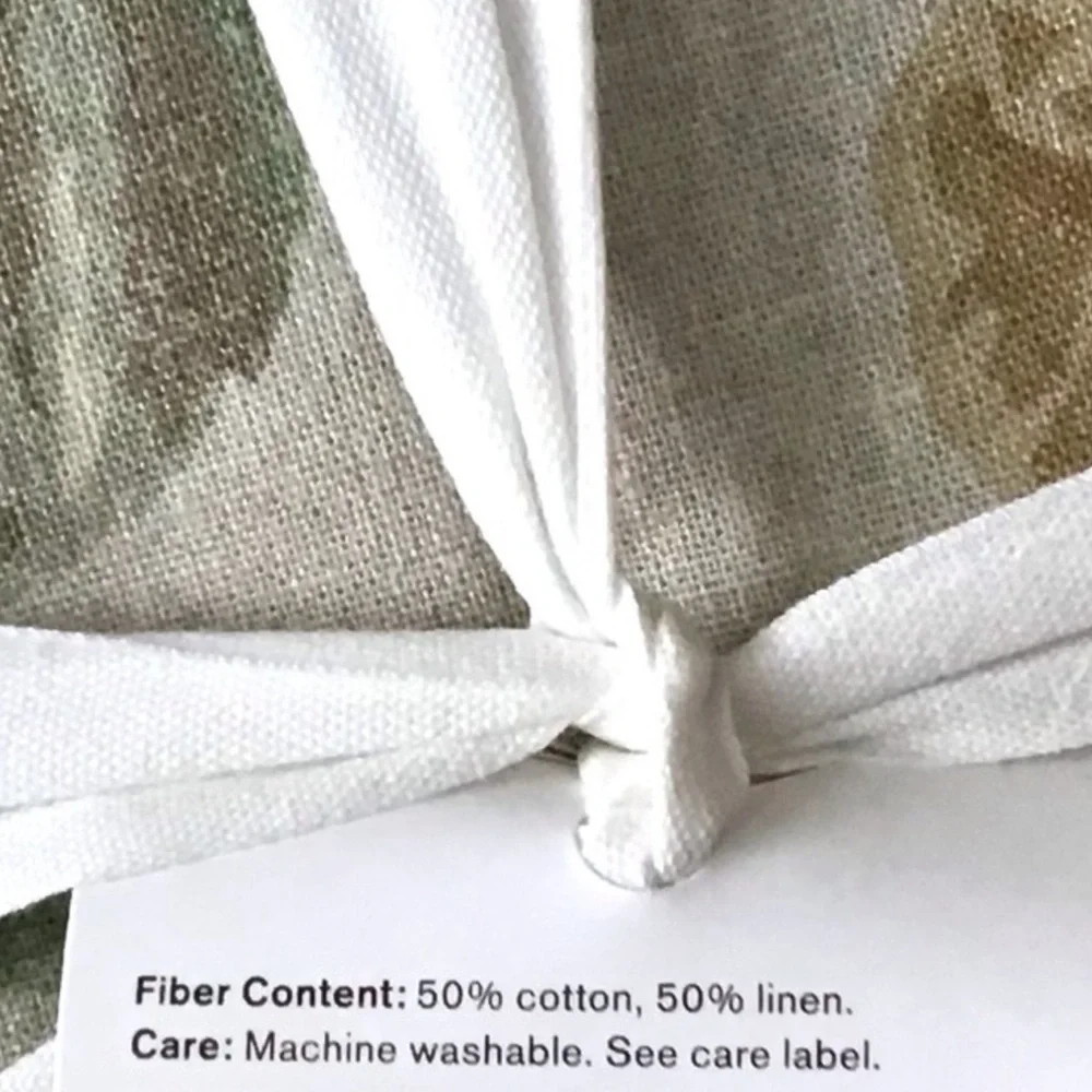 Pottery Barn Duvet Cover Cotton Linen